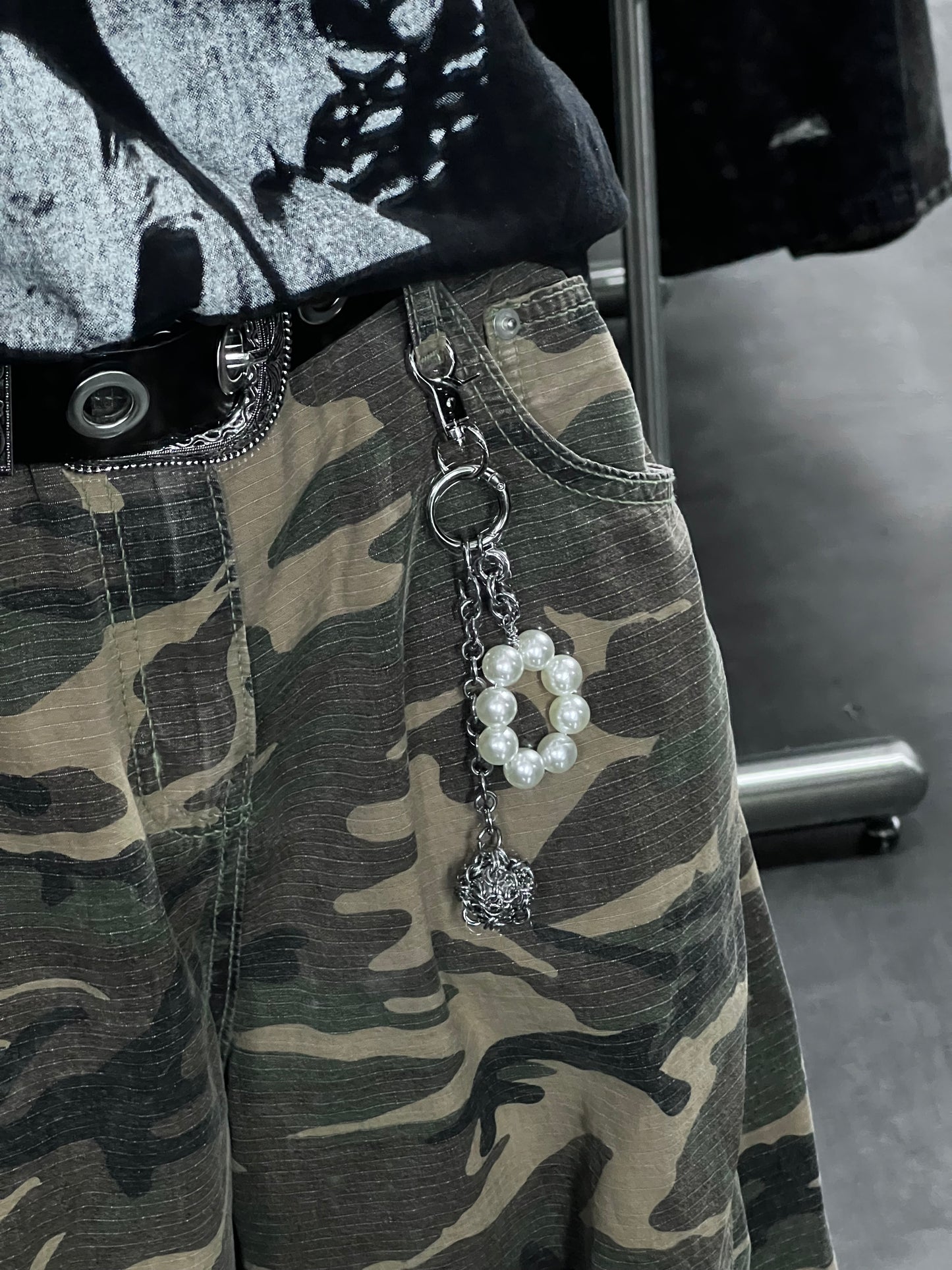 Pearl Ball Key Ring