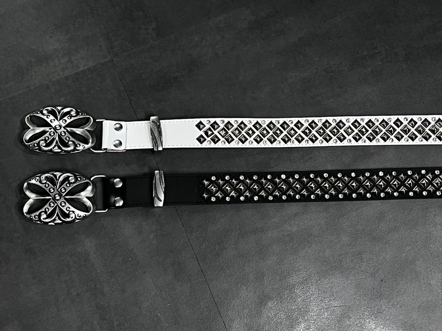 Diamond Plate Buckle Belt