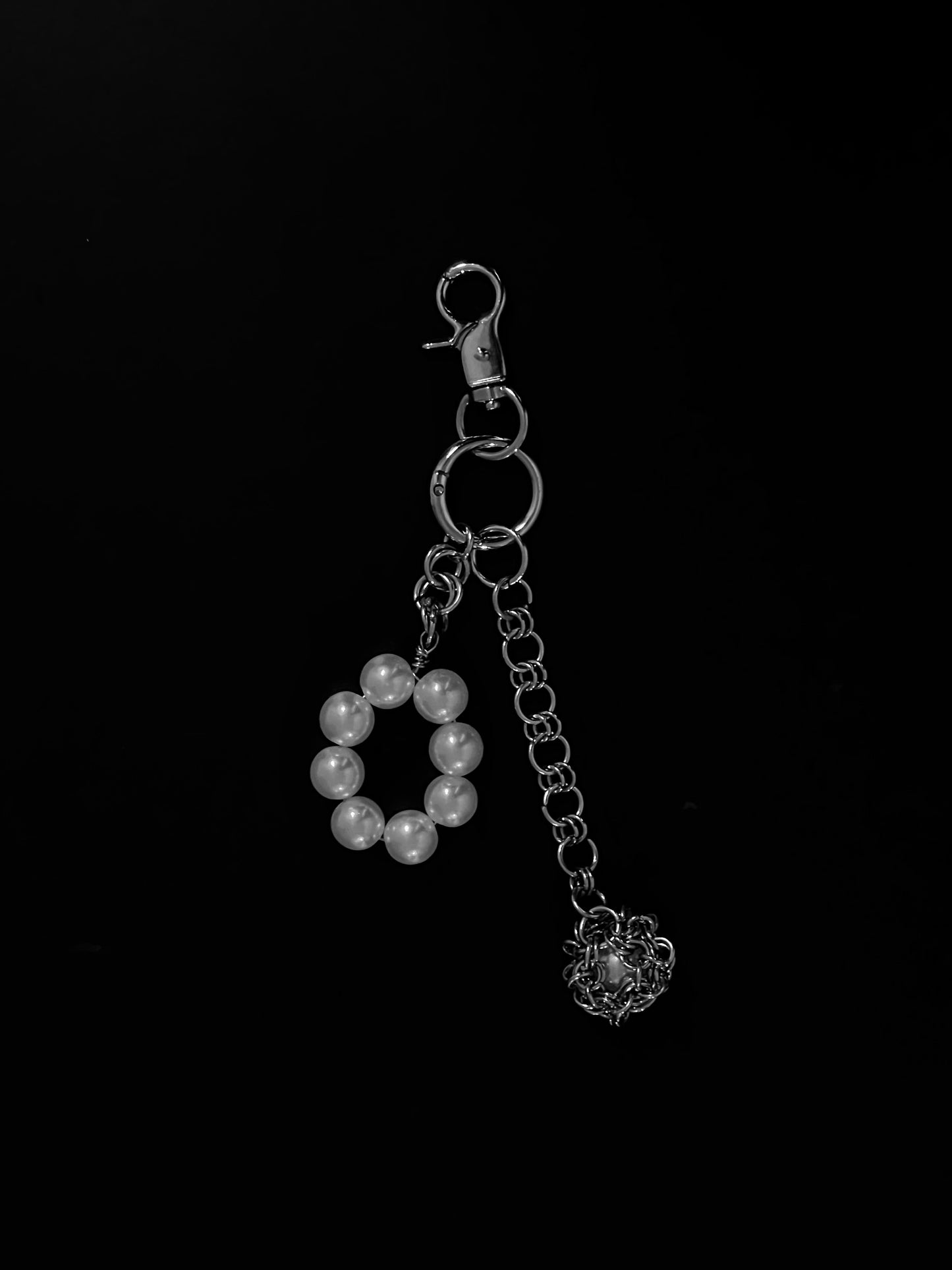 Pearl Ball Key Ring