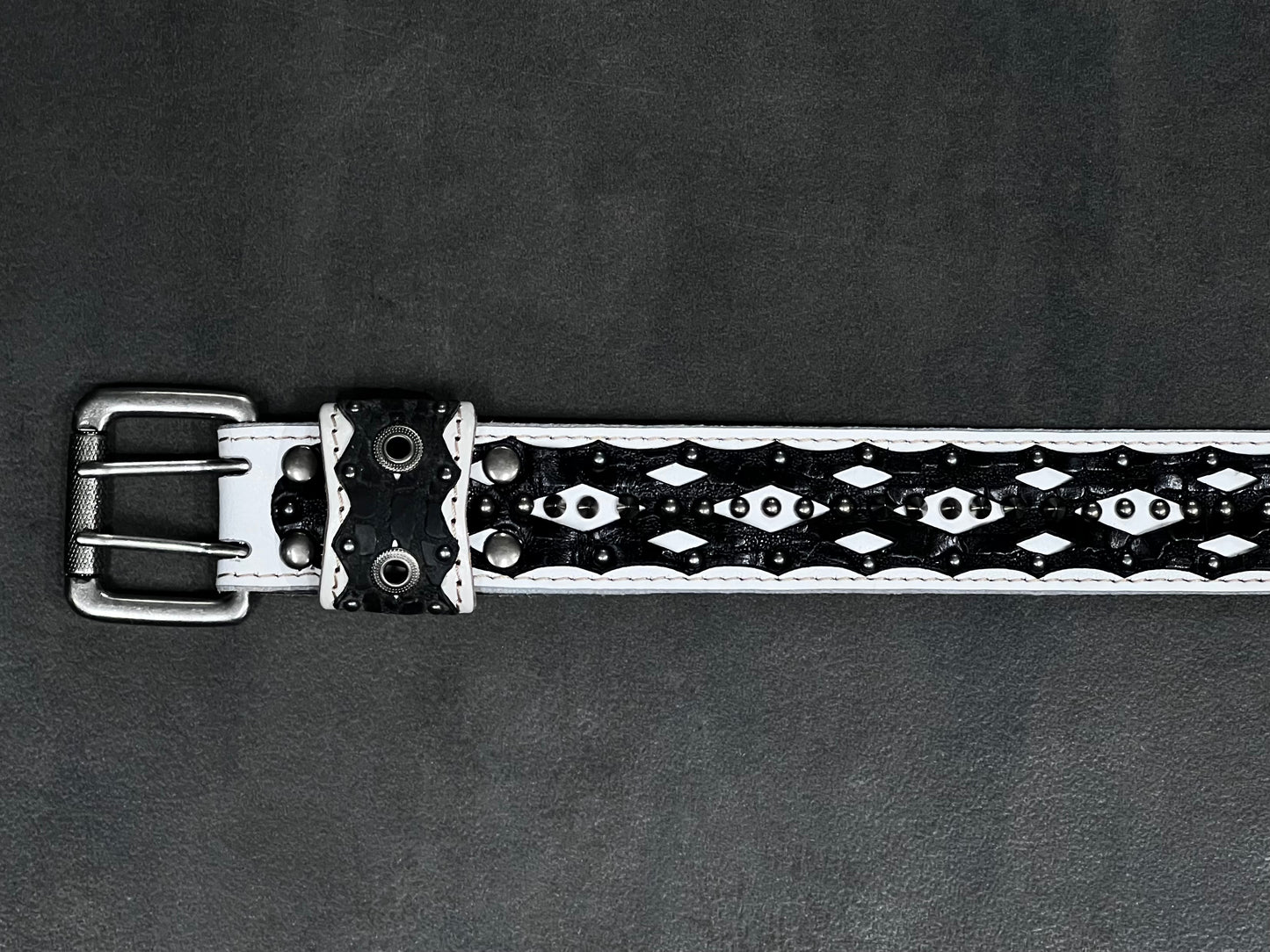 Crocodile Rivet Belt