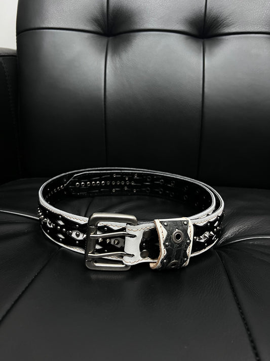 Crocodile Rivet Belt